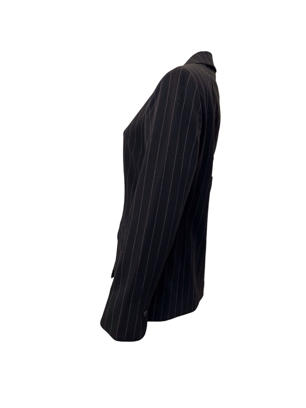 Evan-Picone Women's Pinstripe Blazer,10 - Picture 4 of 8